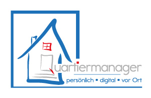 Quartiermanager – persönlich, digital & vor Ort! Logo